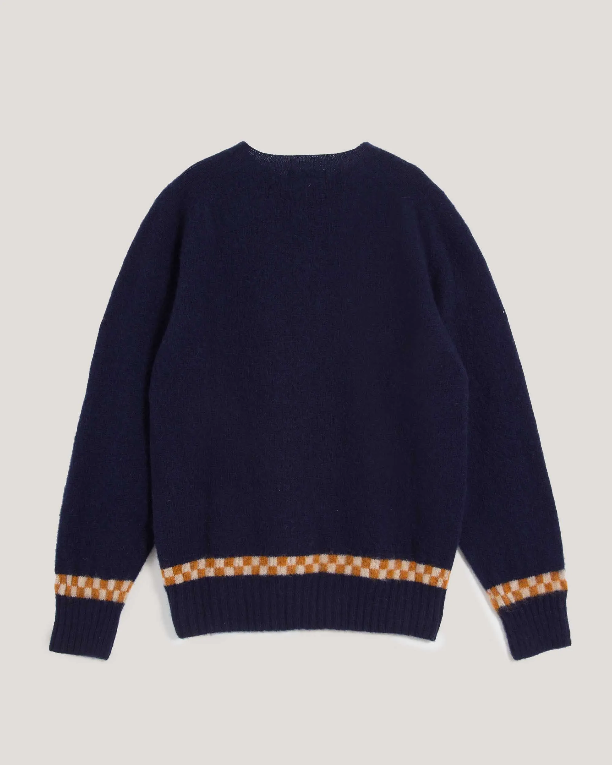 Suedehead Check Jumper sold by YMC product image thumbnail 2