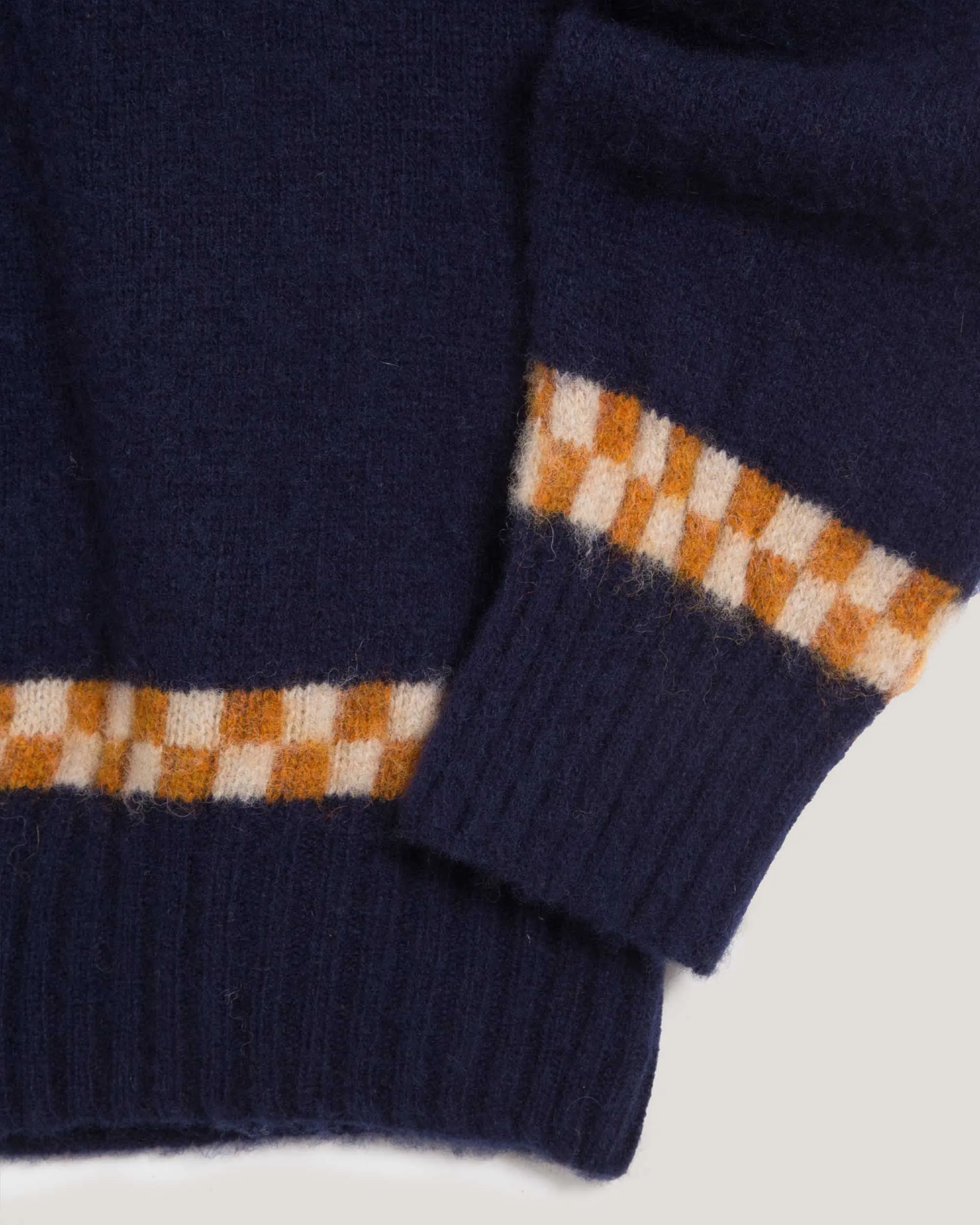 Suedehead Check Jumper sold by YMC product image thumbnail 3