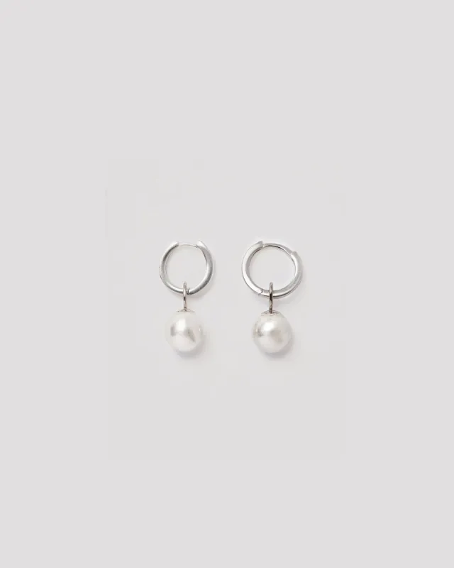 Ball Hoop Earrings sold by YMC