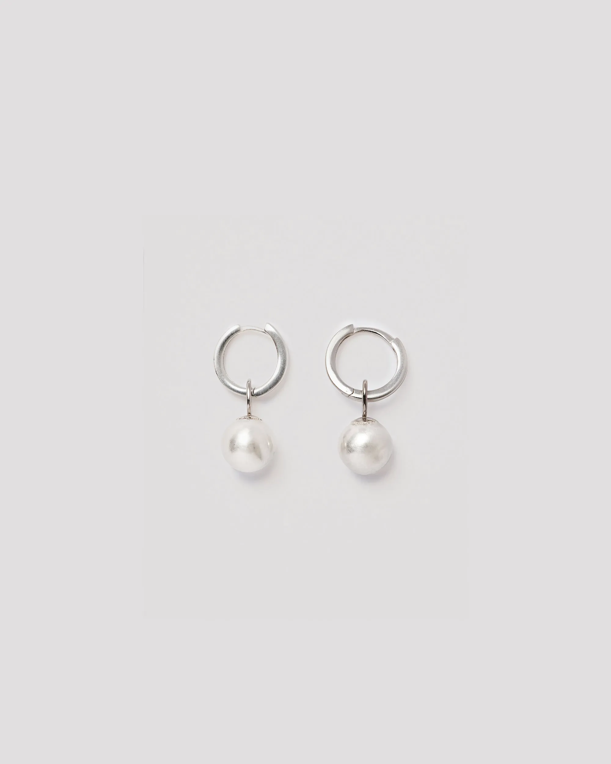 Ball Hoop Earrings sold by YMC