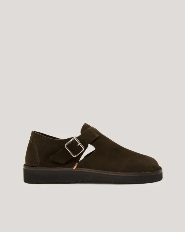 Men's Suede Summer Sandals made by YMC