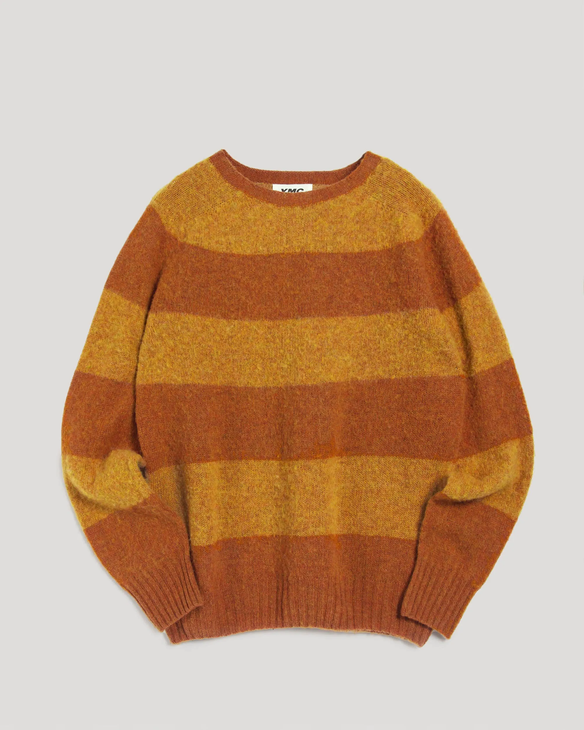 Suedehead Stripe Jumper sold by YMC