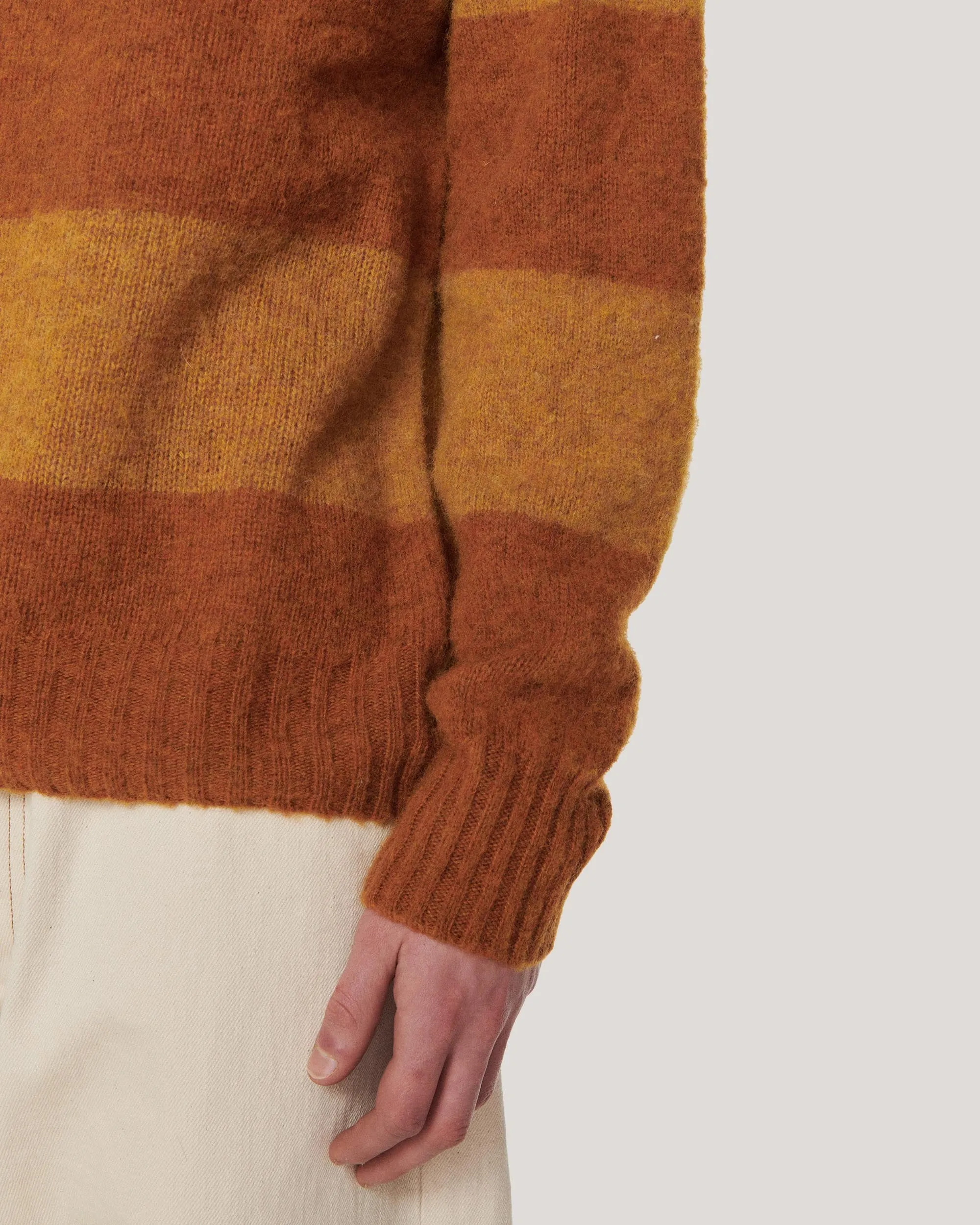Suedehead Stripe Jumper sold by YMC product image thumbnail 5