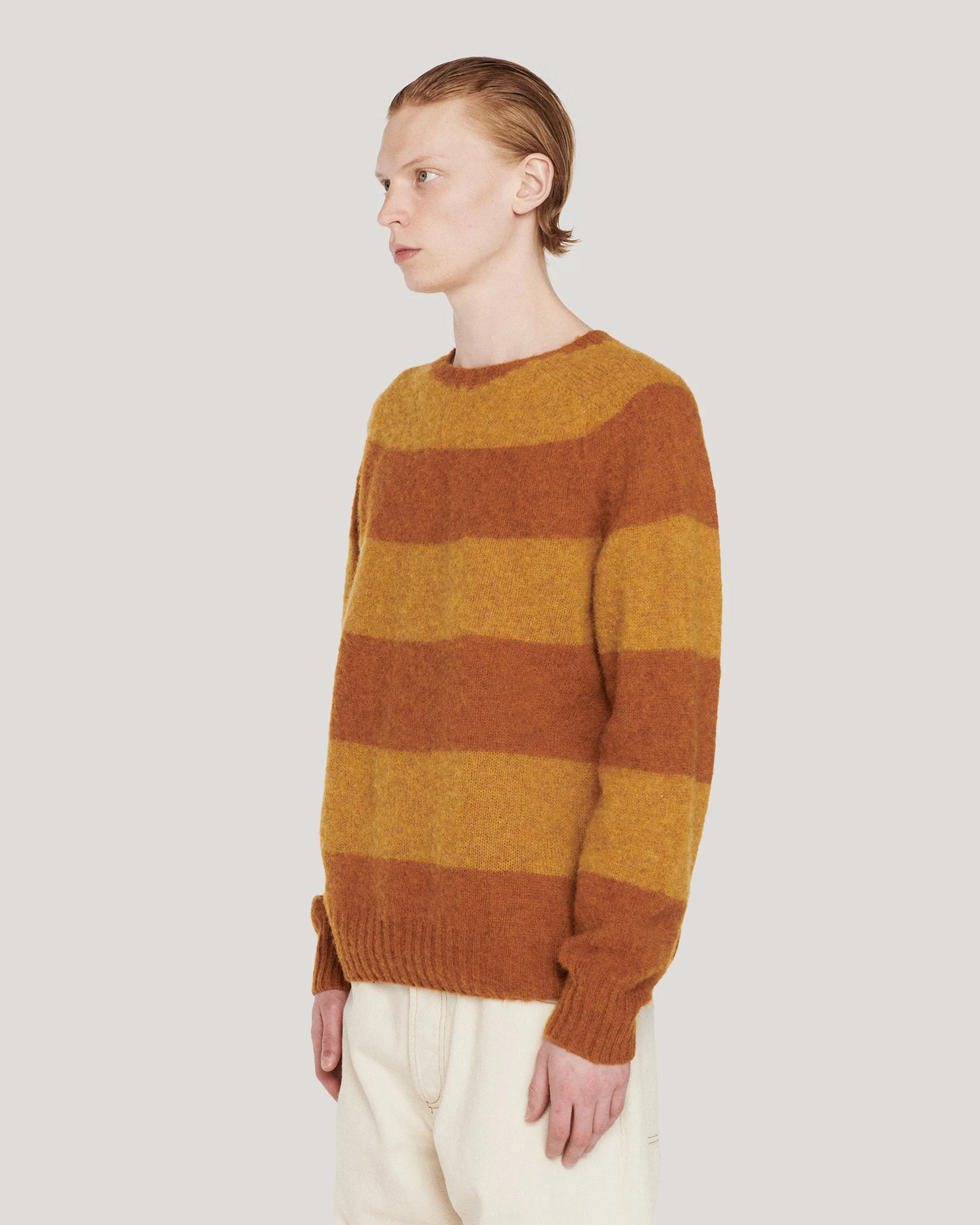 Suedehead Stripe Jumper sold by YMC product image thumbnail 3