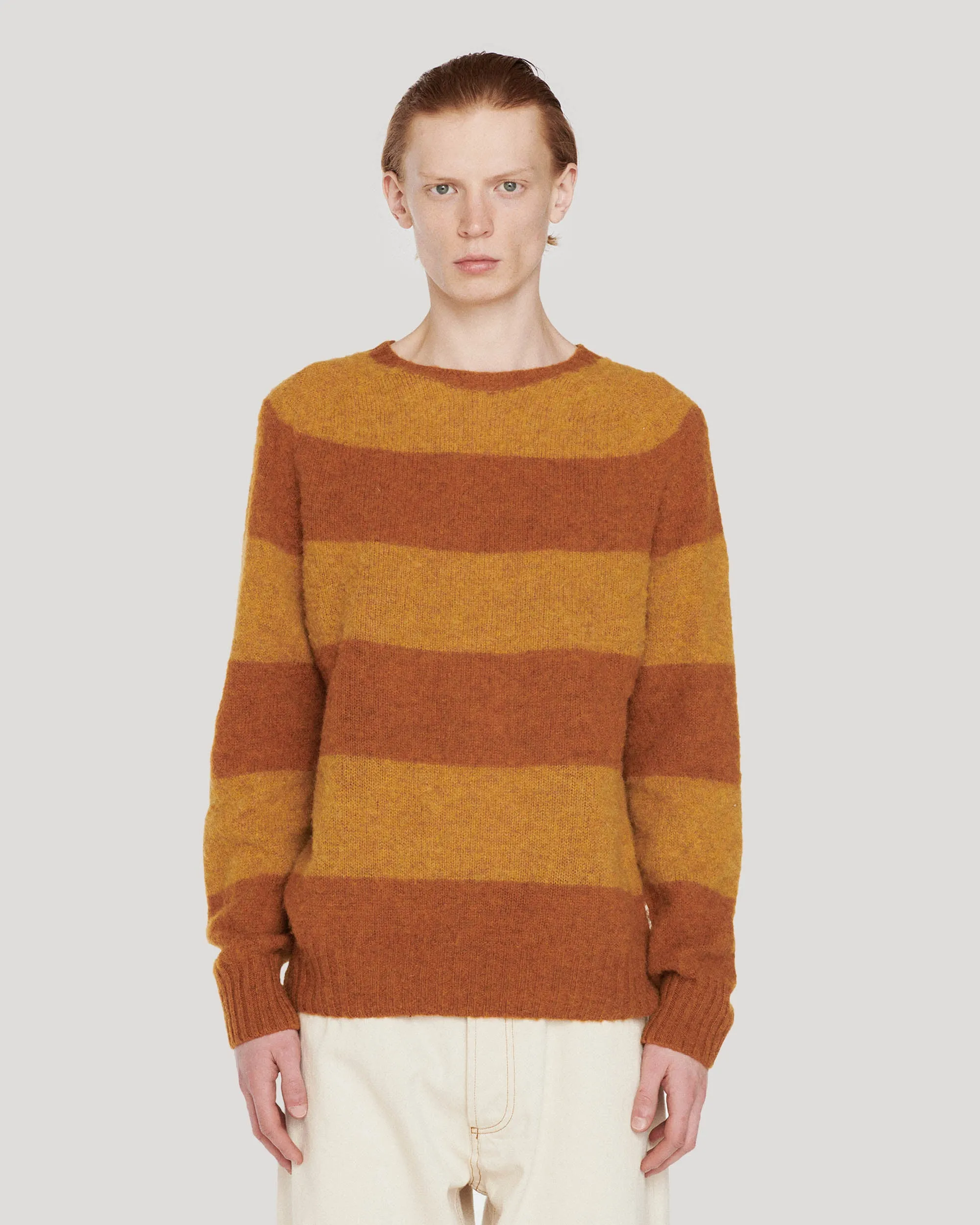 Suedehead Stripe Jumper sold by YMC product image thumbnail 2