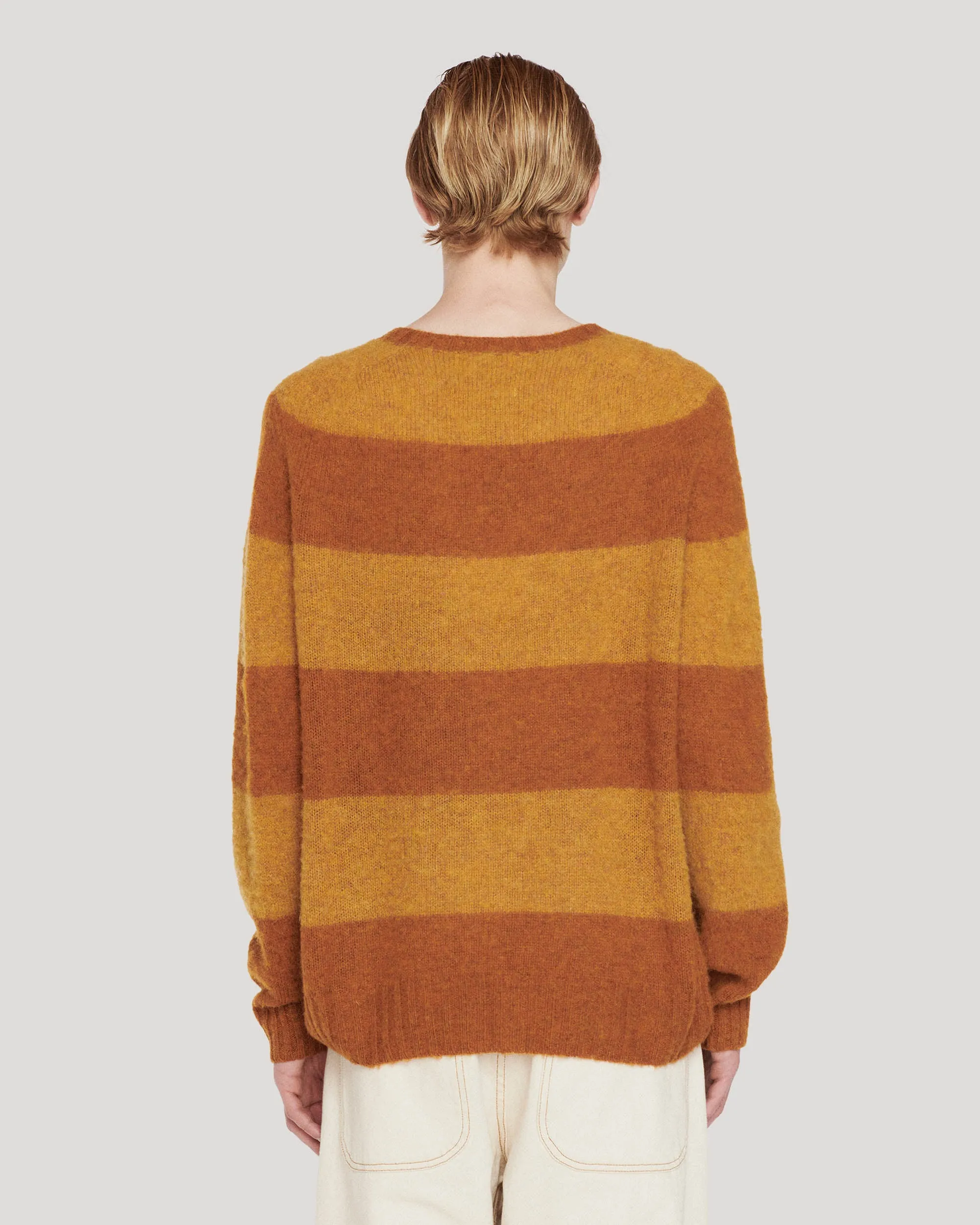 Suedehead Stripe Jumper sold by YMC product image thumbnail 4