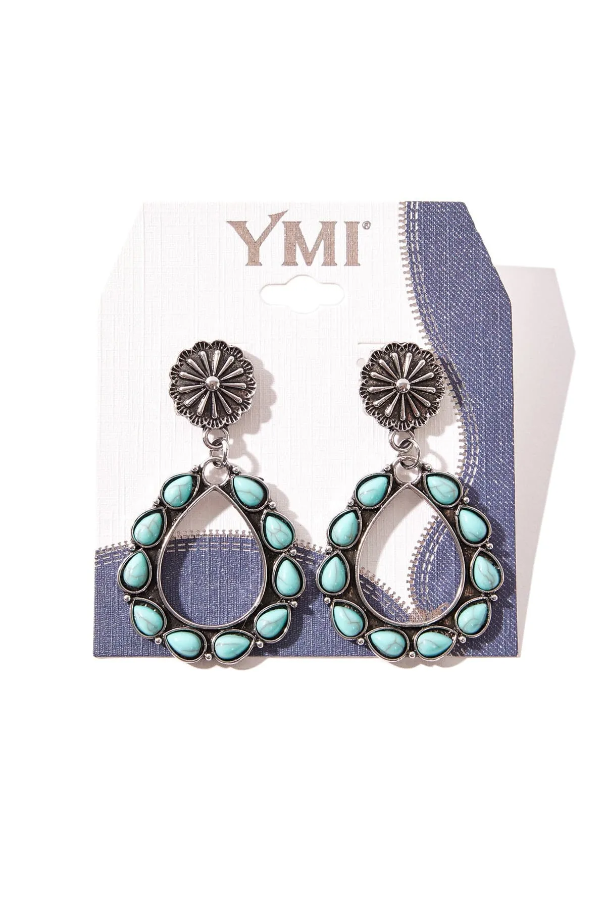 Faux Stone Statement Earrings sold by YMI product image thumbnail 2