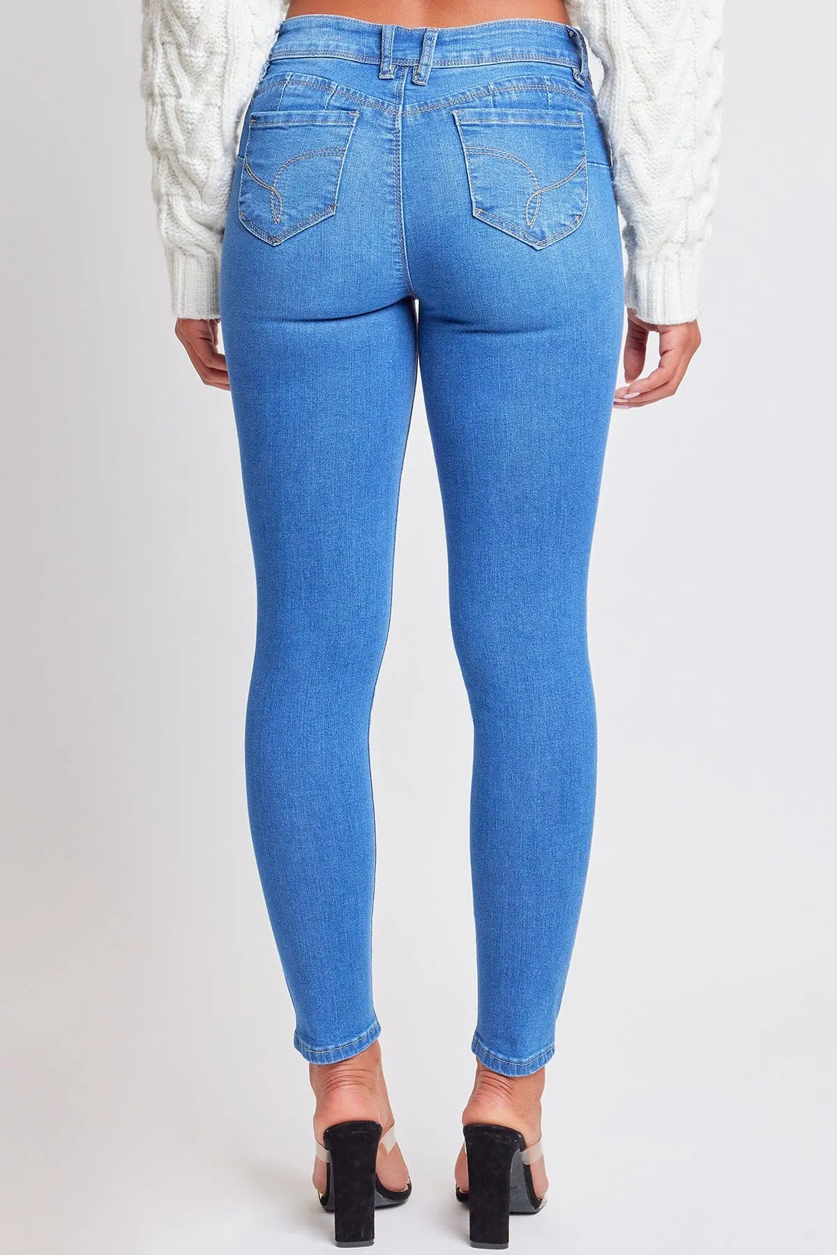 Women's Sustainable WannaBettaButt Skinny Jeans sold by YMI product image thumbnail 4