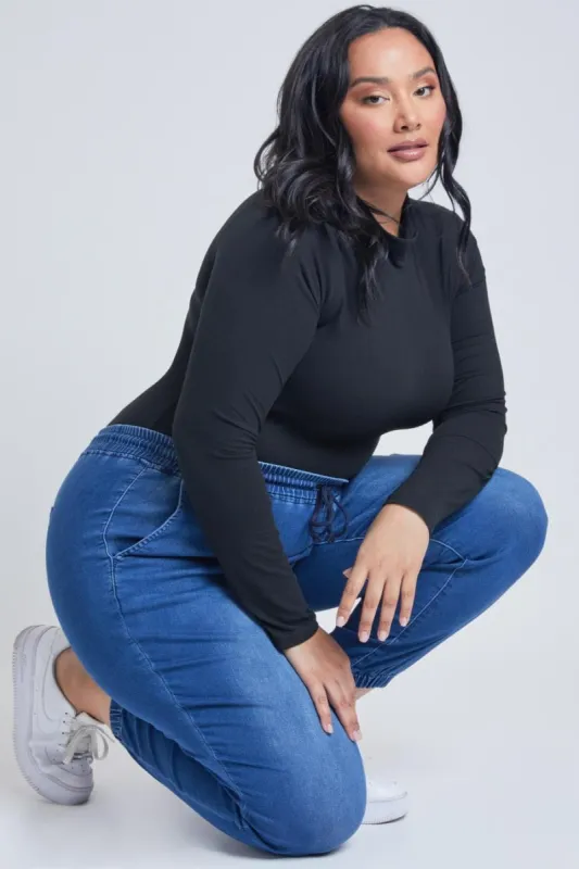 Women's Plus Size Essential Loungewear Joggers sold by YMI