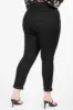 Women's Plus Size WannaBettaButt Optional Cuff Ankle Jeans sold by YMI