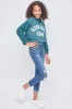 Girls Sustainable WannaBettaFit 2-Button Double Cuffed Skinny Jeans sold by YMI