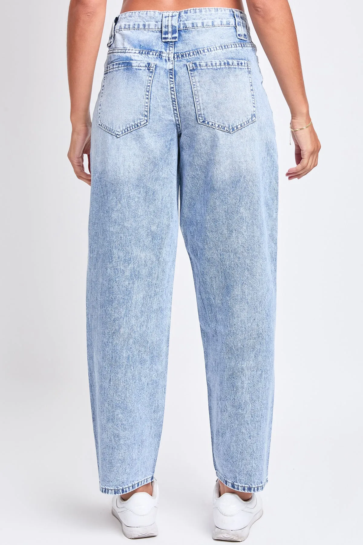 Women's Rigid Detailed Barrel Jeans sold by YMI product image thumbnail 4