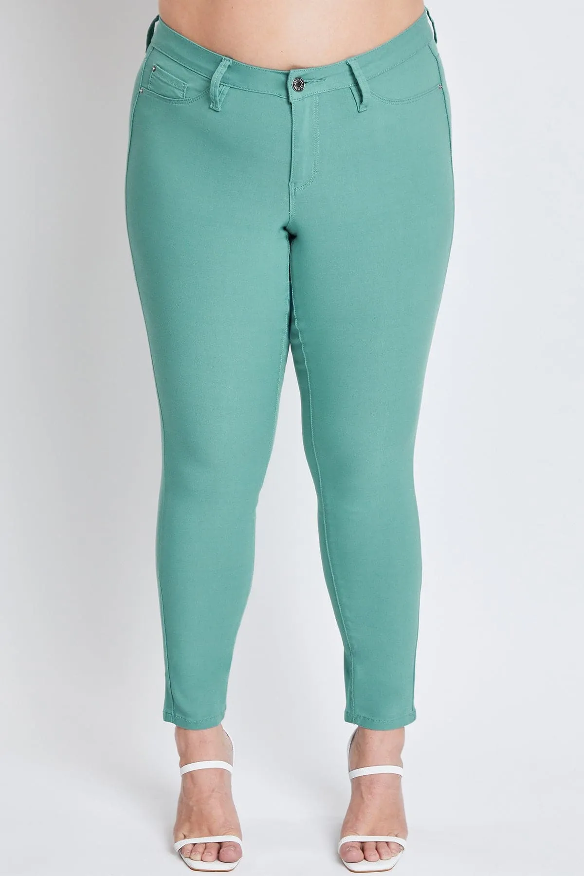 Women's Plus Hyperstretch Skinny Pants sold by YMI product image thumbnail 2