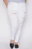 Women's Plus Size High Rise Skinny Jeans sold by YMI