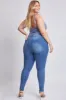 Women's Plus Essential Skinny Jeans sold by YMI