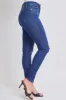 Women's Sustainable WannaBettaButt Button Fly Skinny Jeans sold by YMI