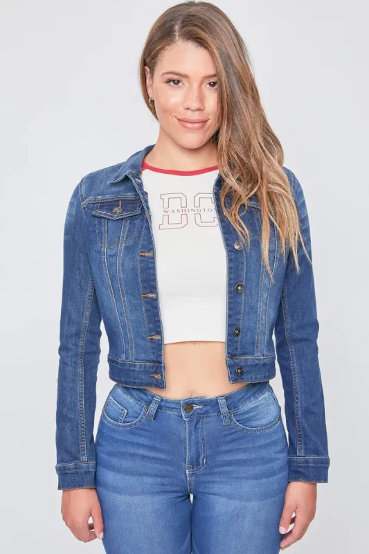 Women's Midi Denim Jacket sold by YMI