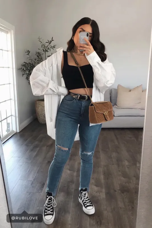 Women's Rubi's Pick - Vintage Dream  Straight Ankle Jeans-Sale sold by YMI