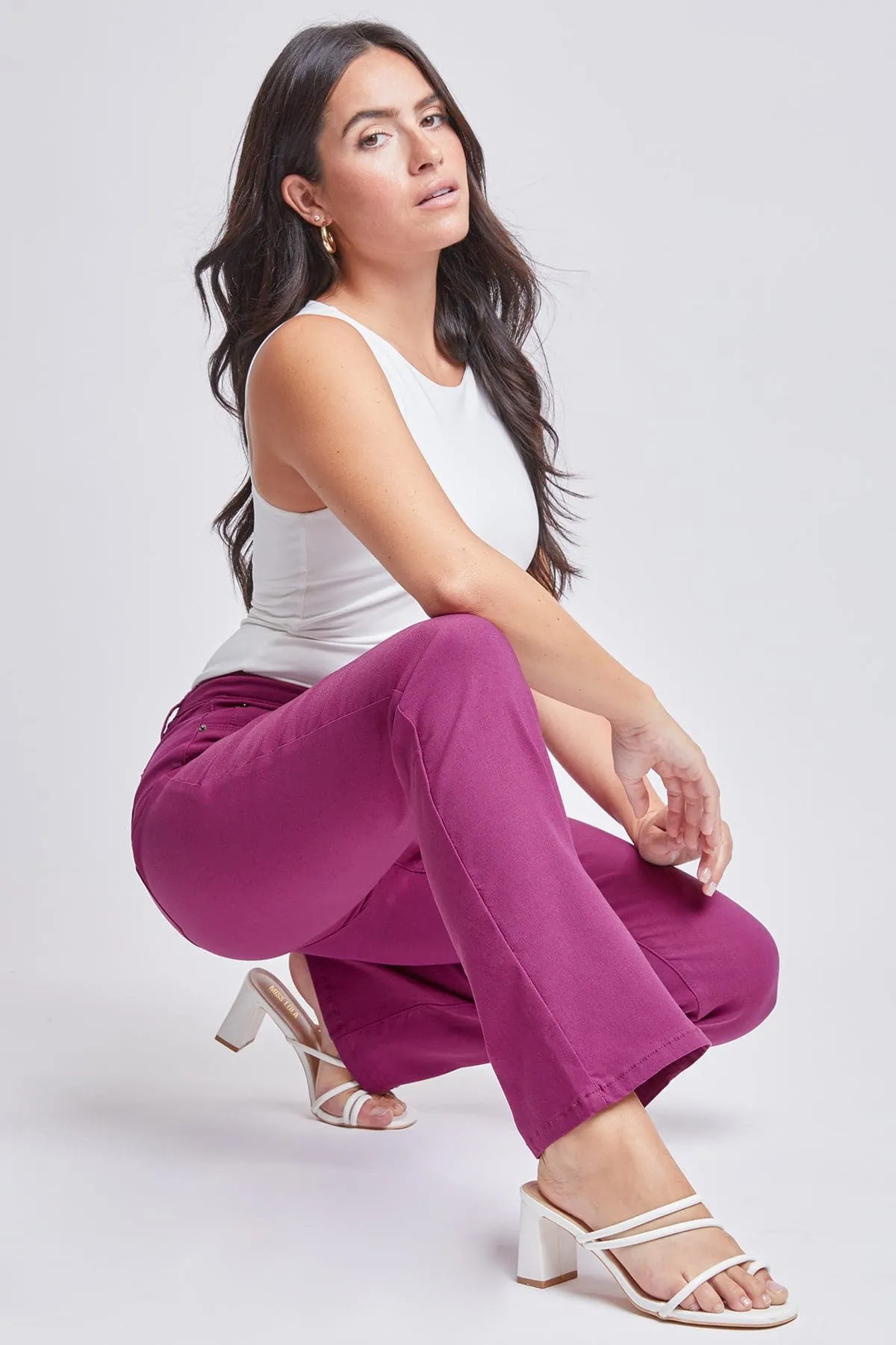 Women's Hyperstretch Bootcut Pants sold by YMI product image thumbnail 4