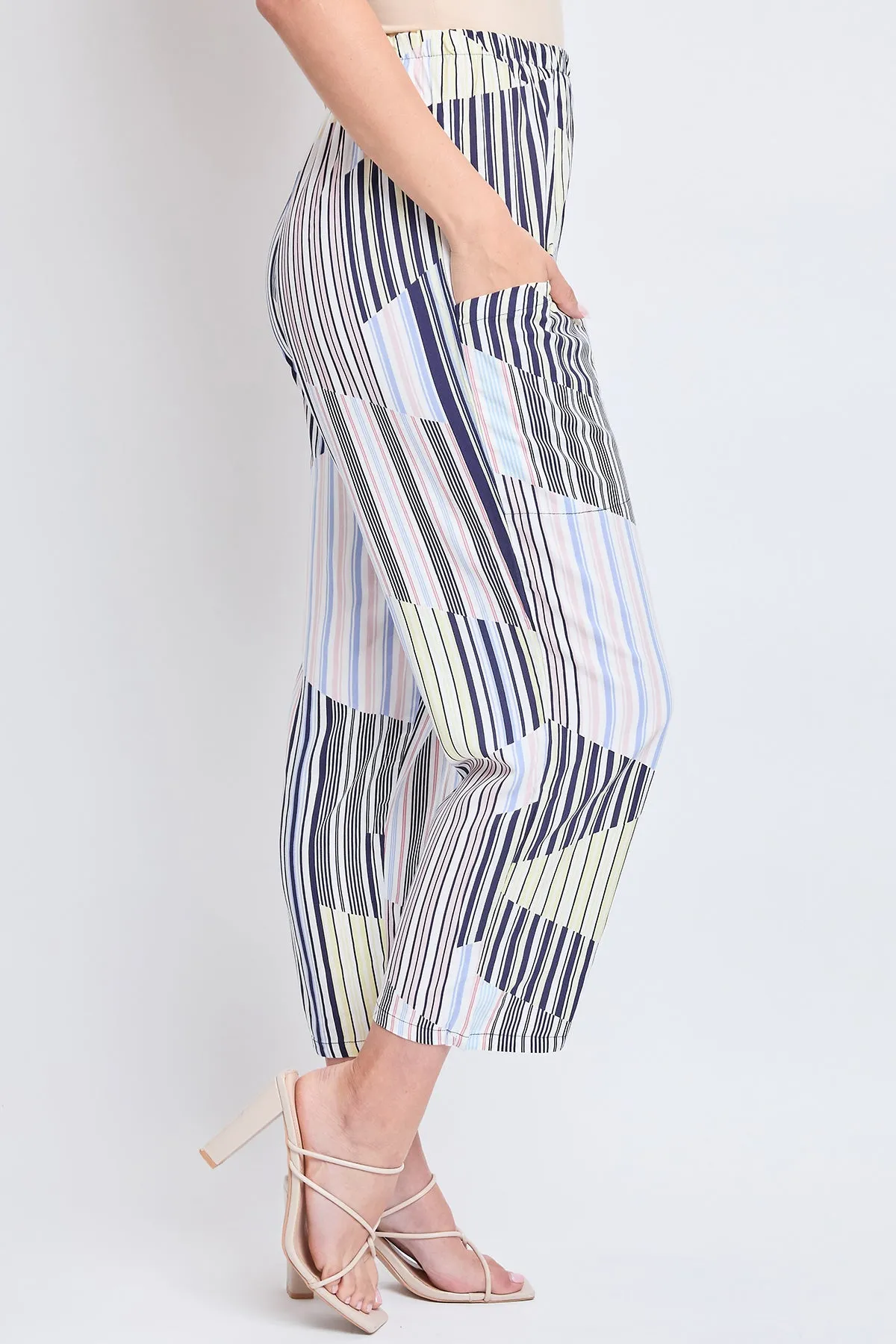 Women's Pull-On Relaxed High Rise Pant sold by YMI product image thumbnail 5