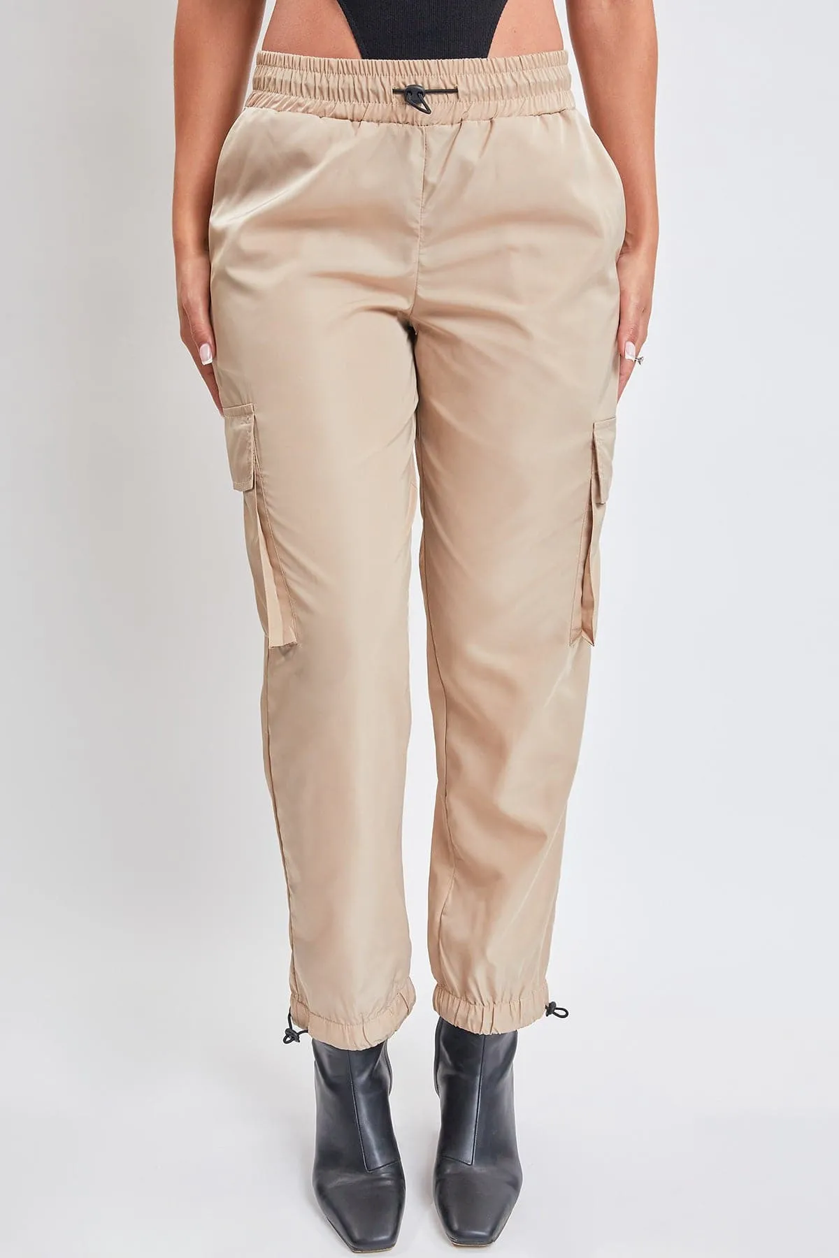 Women's Nylon Cargo Jogger sold by YMI product image thumbnail 3