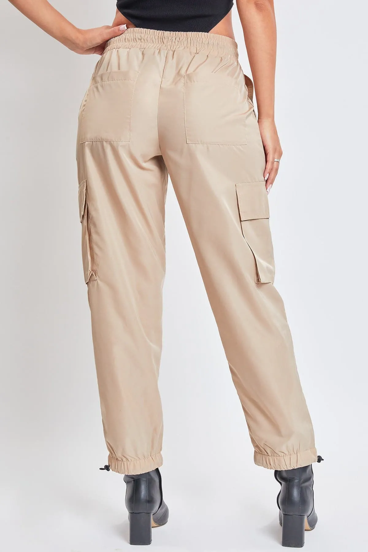 Women's Nylon Cargo Jogger sold by YMI product image thumbnail 4