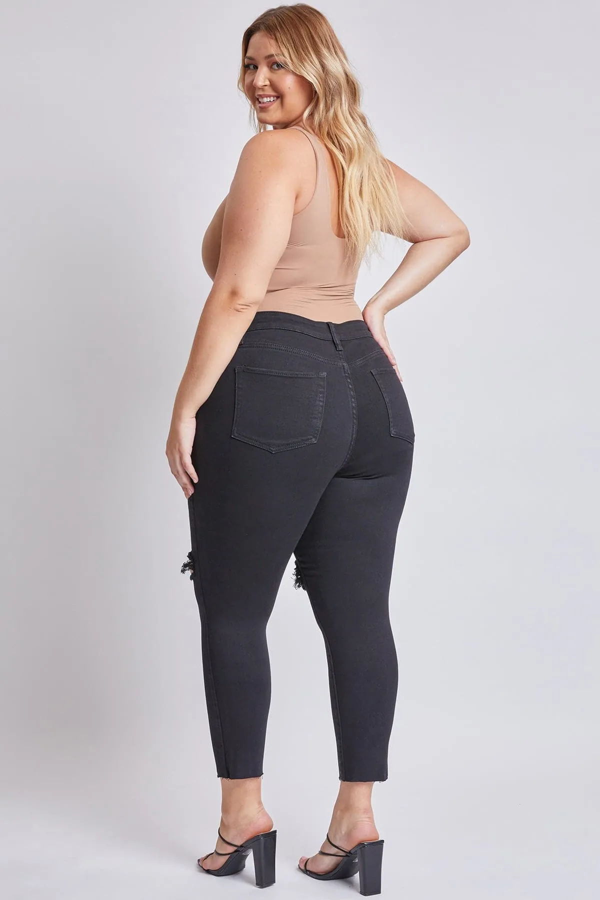 Plus Size Women's Dream Ankle Jeans sold by YMI product image thumbnail 5