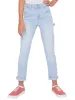 Girls Roll Cuff Carpenter Jeans sold by YMI