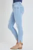 Women's Vintage 2 Button Ankle Jean With Side Slits sold by YMI
