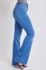 Women's Essential Hyperdenim Flare Jeans - Long & Regular Inseam sold by YMI