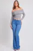 Women's Essential Hyperdenim Flare Jeans - Long & Regular Inseam sold by YMI