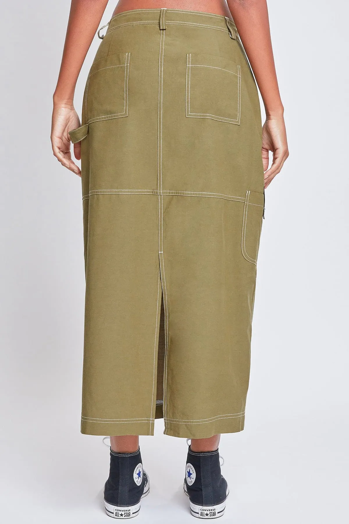 Women's Cargo Maxi Skirt sold by YMI product image thumbnail 4