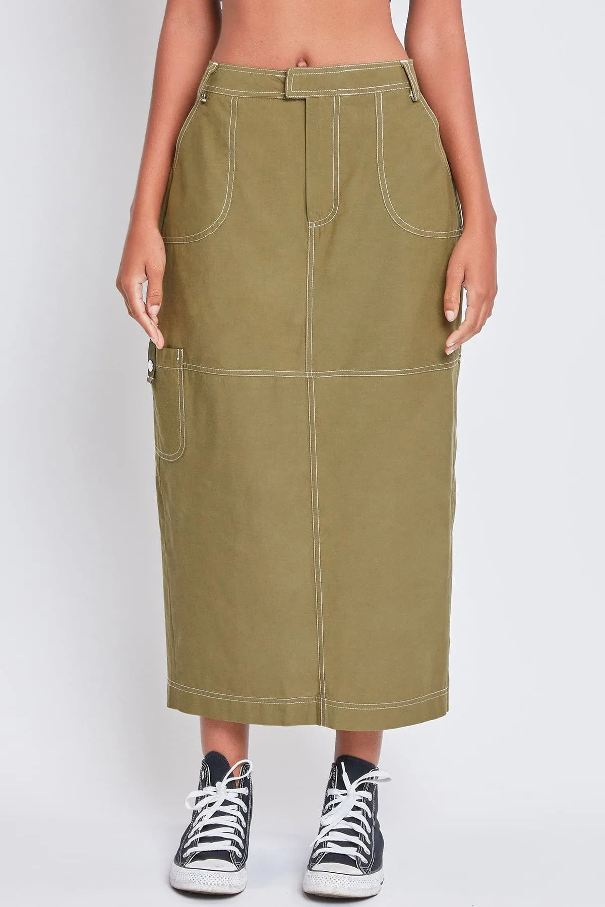 Women's Cargo Maxi Skirt sold by YMI product image thumbnail 2