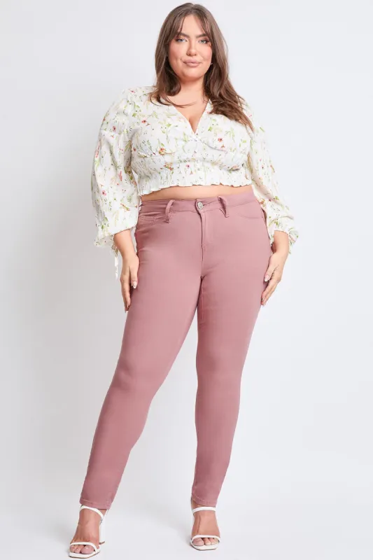 Women's Plus Hyperstretch Skinny Pants sold by YMI