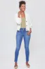 Women's Sustainable WannaBettaButt Skinny Jeans sold by YMI