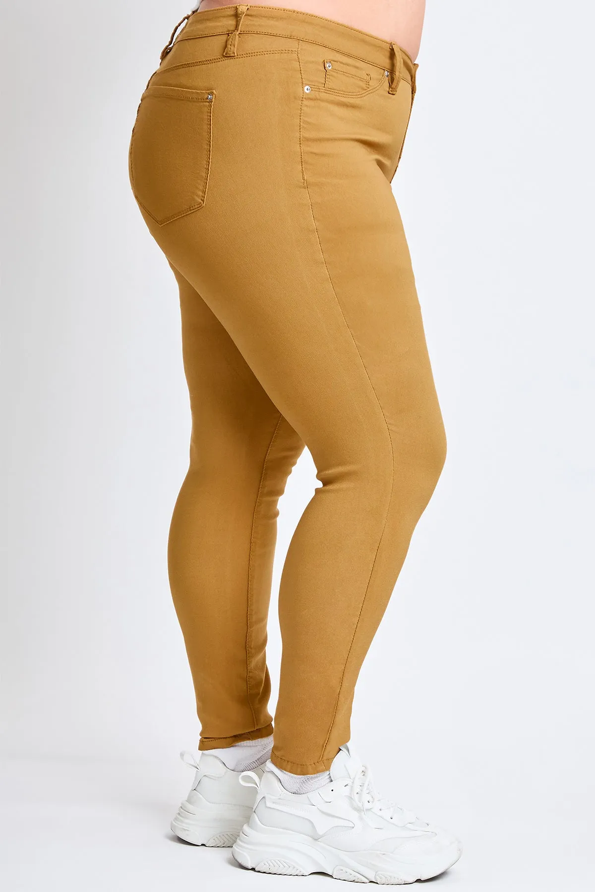 Women's Plus Hyperstretch Skinny Pants sold by YMI product image thumbnail 3