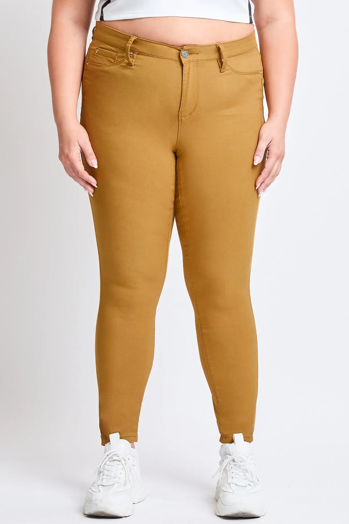 Women's Plus Hyperstretch Skinny Pants sold by YMI product image thumbnail 4