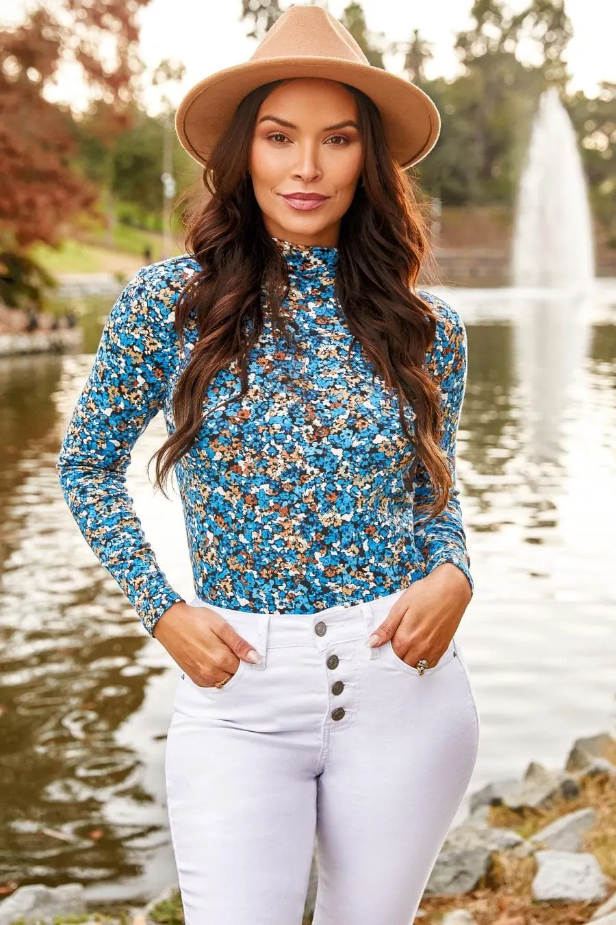 Women's Petite 4 Button Skinny Ankle Sustainable Jean sold by YMI product image thumbnail 2