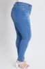 Women's Plus Essential Sustainable Skinny Jeans sold by YMI
