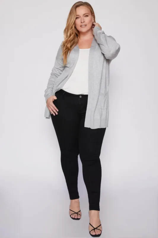 Women's Plus Size WannaBettaButt Skinny Jeans sold by YMI