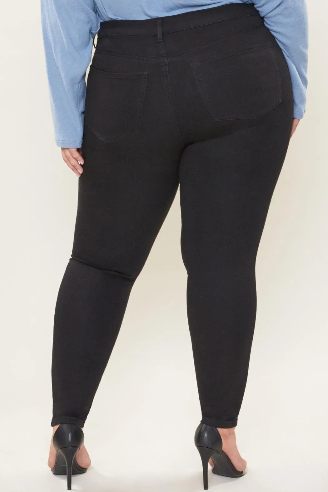 Women's Plus Size Hyperdenim Super Stretchy Jean sold by YMI product image thumbnail 4