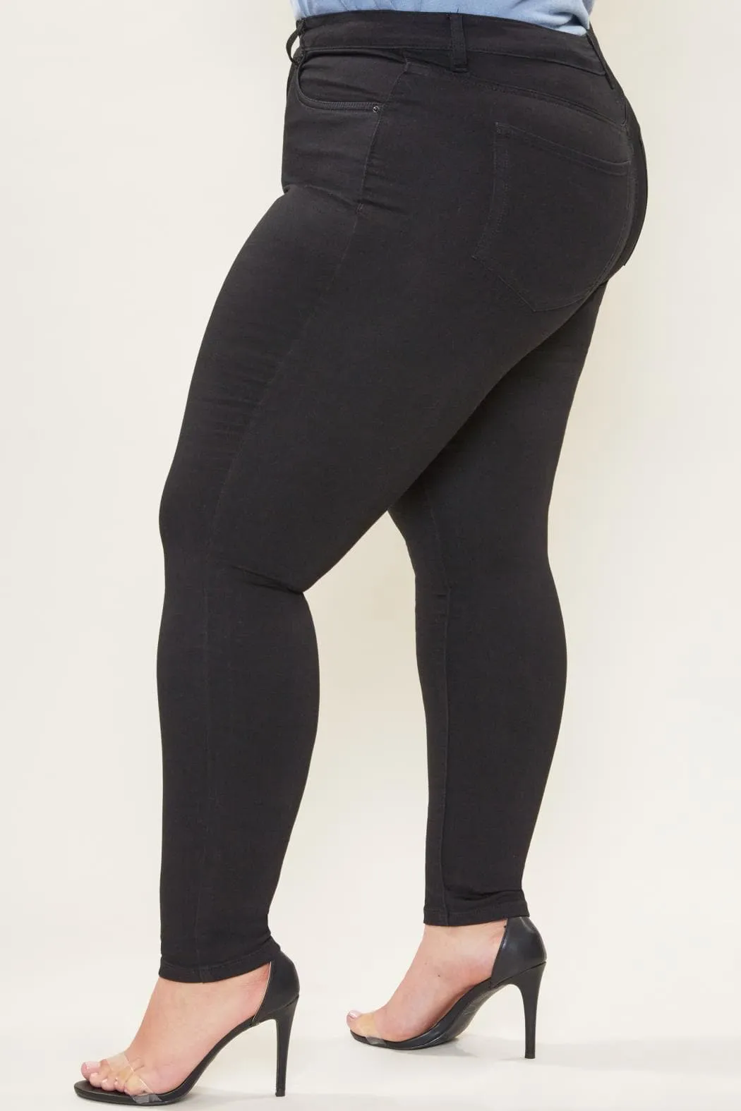 Women's Plus Size Hyperdenim Super Stretchy Jean sold by YMI product image thumbnail 3