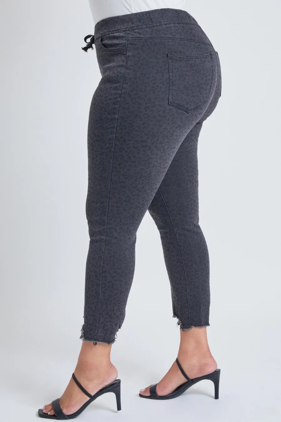 Plus Size Women's Denim Ankle Jogger sold by YMI product image thumbnail 4
