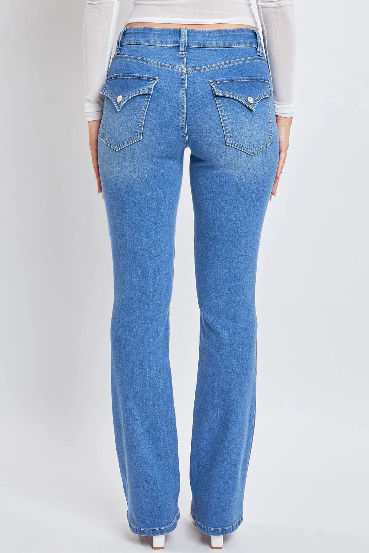 Women's Sustainable Bootcut Jeans sold by YMI product image thumbnail 4