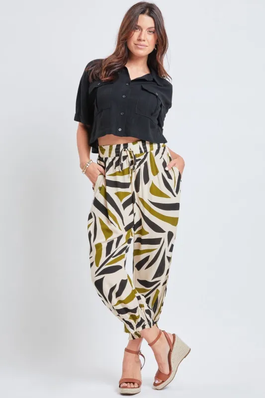Women's Smocked Waist Relaxed Rise Jogger sold by YMI