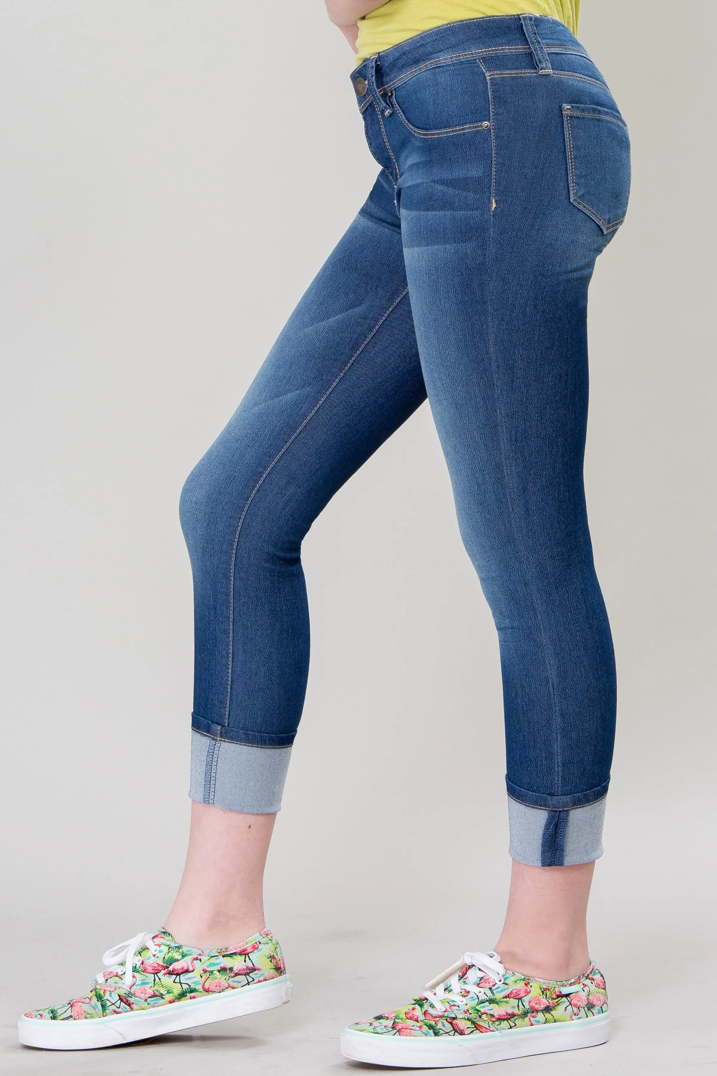 Girls Wide Cuff Skinny sold by YMI product image thumbnail 3