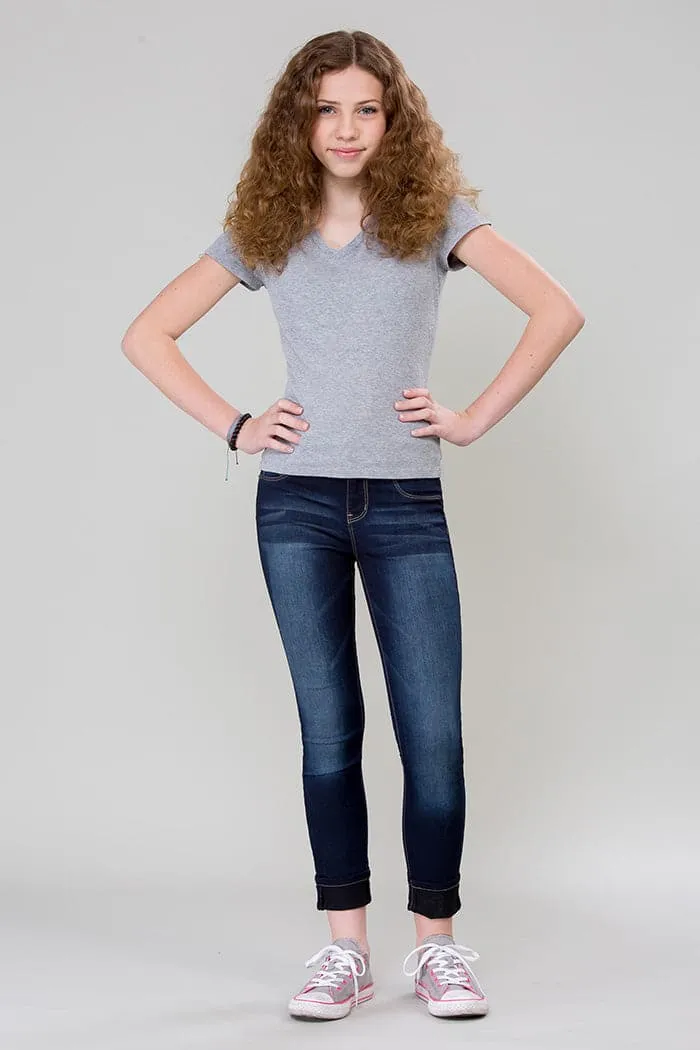 Girls Wide Cuff Skinny sold by YMI product image thumbnail 5