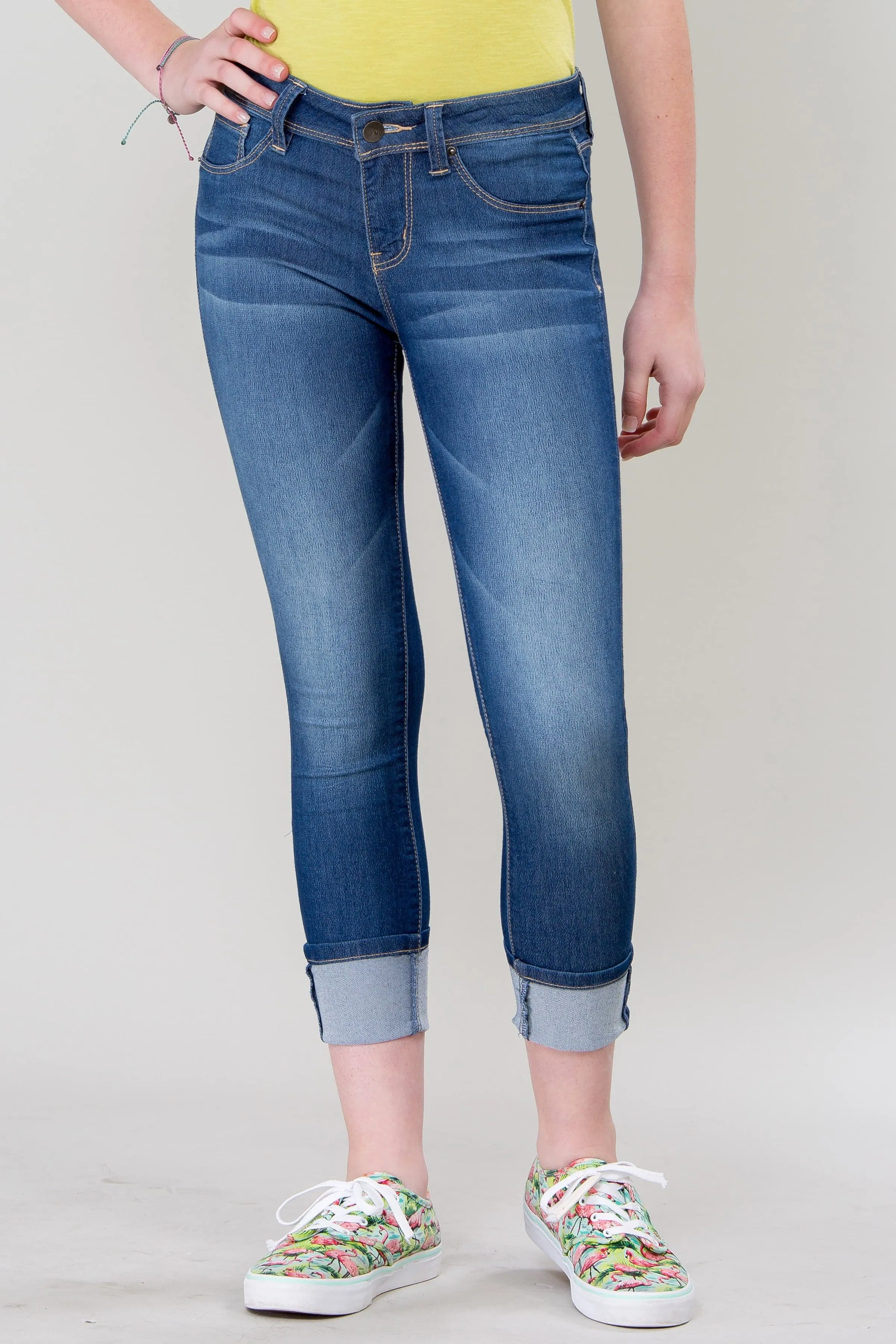 Girls Wide Cuff Skinny sold by YMI product image thumbnail 2