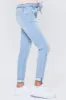 Girls High-Rise Paperbag Pull On Cuffed Skinny sold by YMI