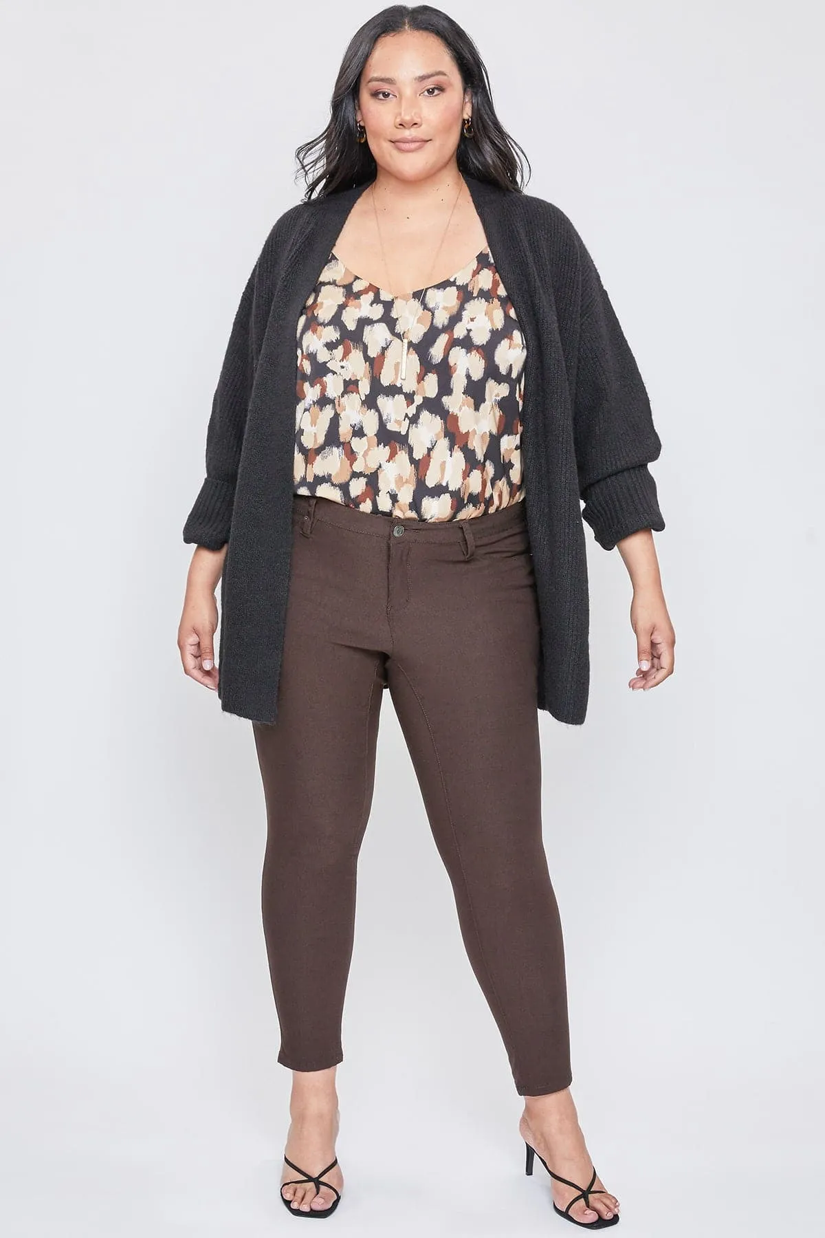 Women's Plus Size Hyperstretch Forever Color Skinny Pants sold by YMI product image thumbnail 5